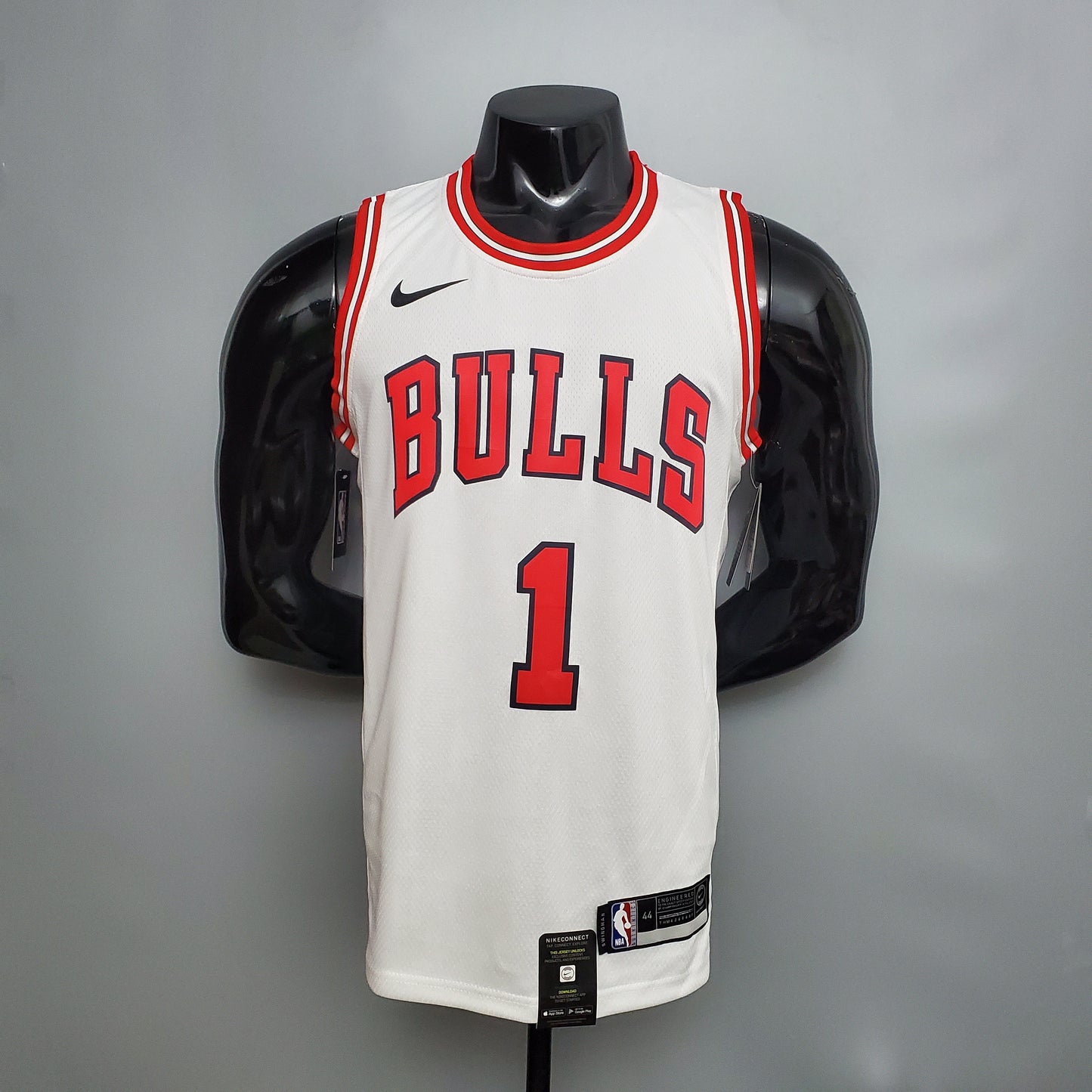 Camiseta Chicago Bulls Blanca Nike Connect