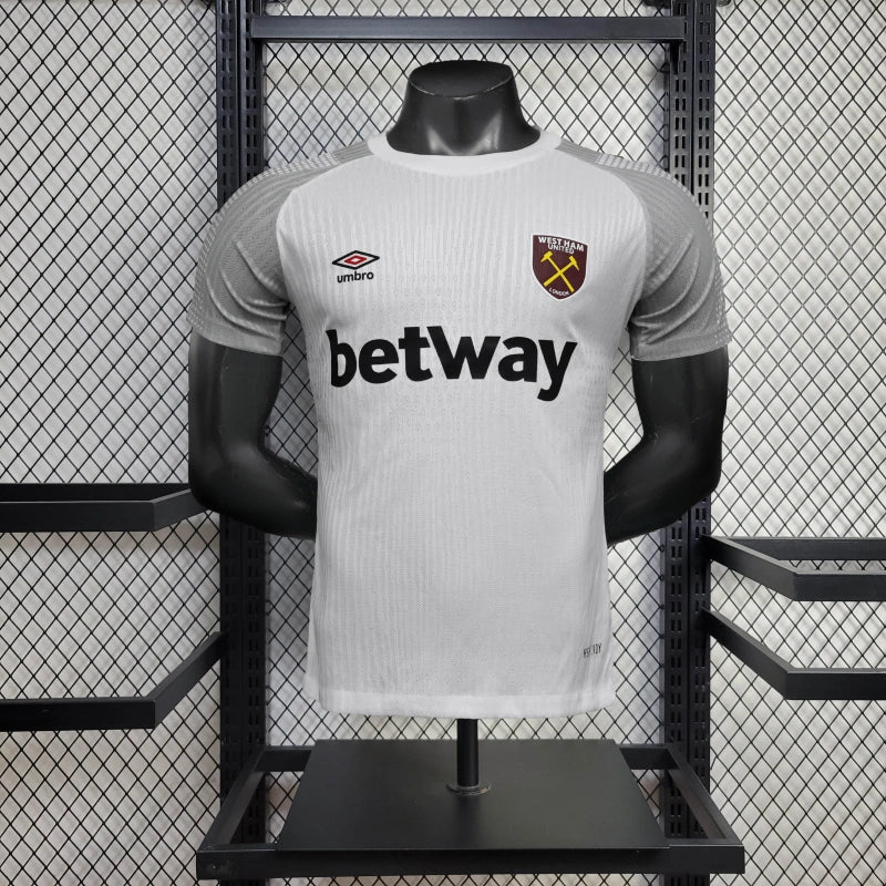 Camiseta West Ham United Visita 2024/25 Versión Jugador