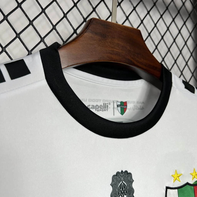 Camiseta Palestino "Graffiti Blanco" 2024/25 Versión Fan