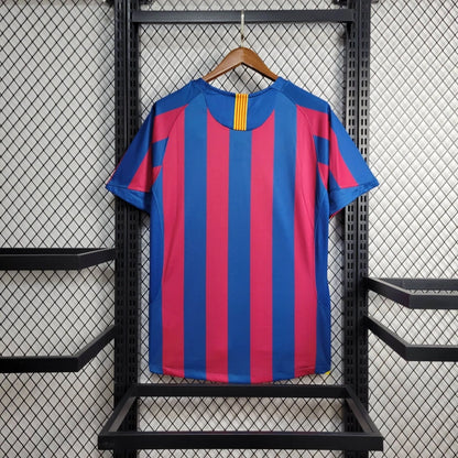 Camiseta FC Barcelona Local Retro 2005/06 Versión Fan