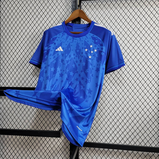 Camiseta Cruzeiro Local 2024 Versión Fan