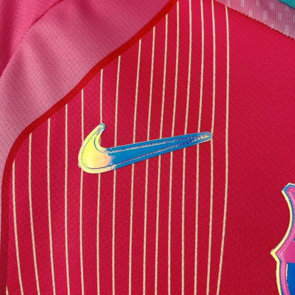 Camiseta FC Barcelona Edición Especial Rosa Oscuro 2025/26 Versión Fan