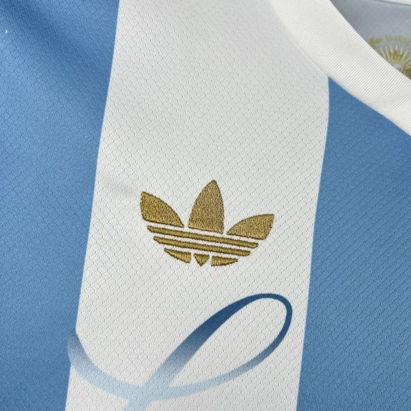 Camiseta Argentina Conmemorativa Messi 2025/26 Versión Fan