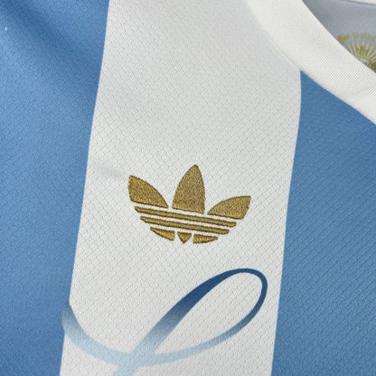 Camiseta Argentina Conmemorativa Messi 2025/26 Versión Fan