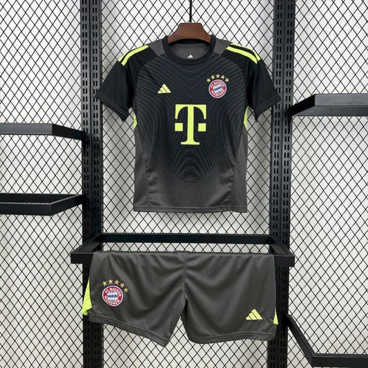 Bayern Munich Kit Niños Portero Negro 2025/26