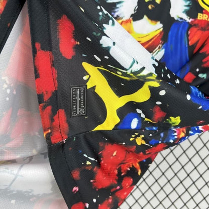 Camiseta Brasil Cristo Redentor Colores 2025/26 Versión Fan