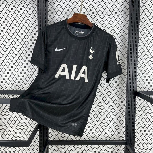 Camiseta Tottenham Hotspur Negra 2025/26 Versión Fan