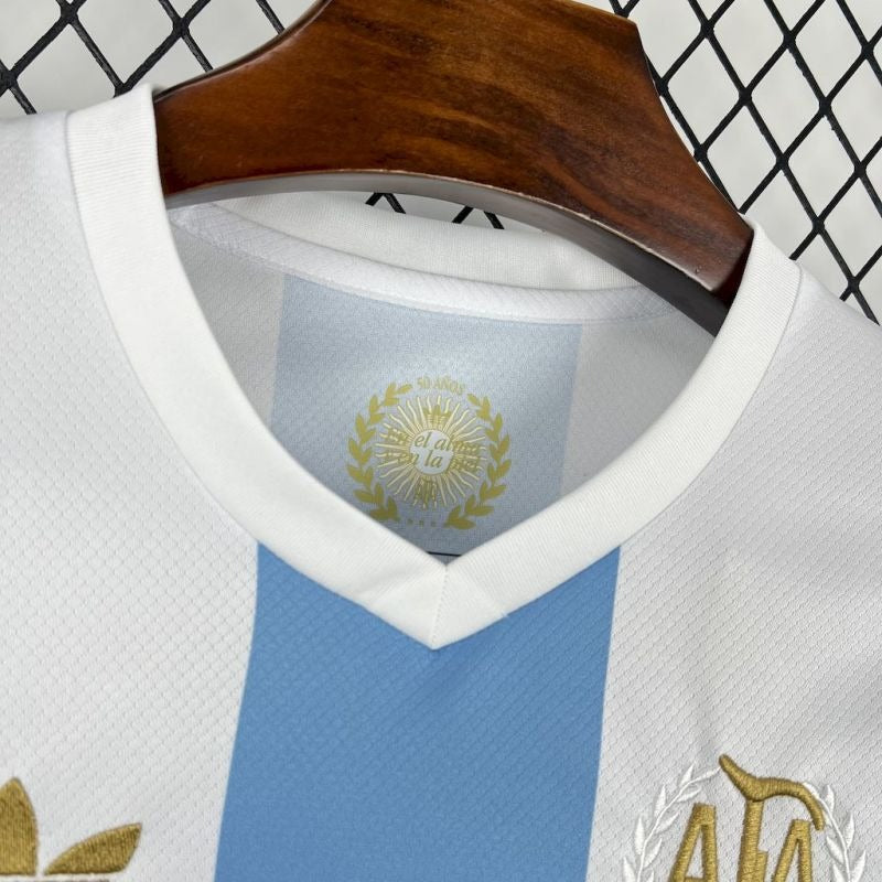 Camiseta Argentina Conmemorativa Messi 2025/26 Versión Fan