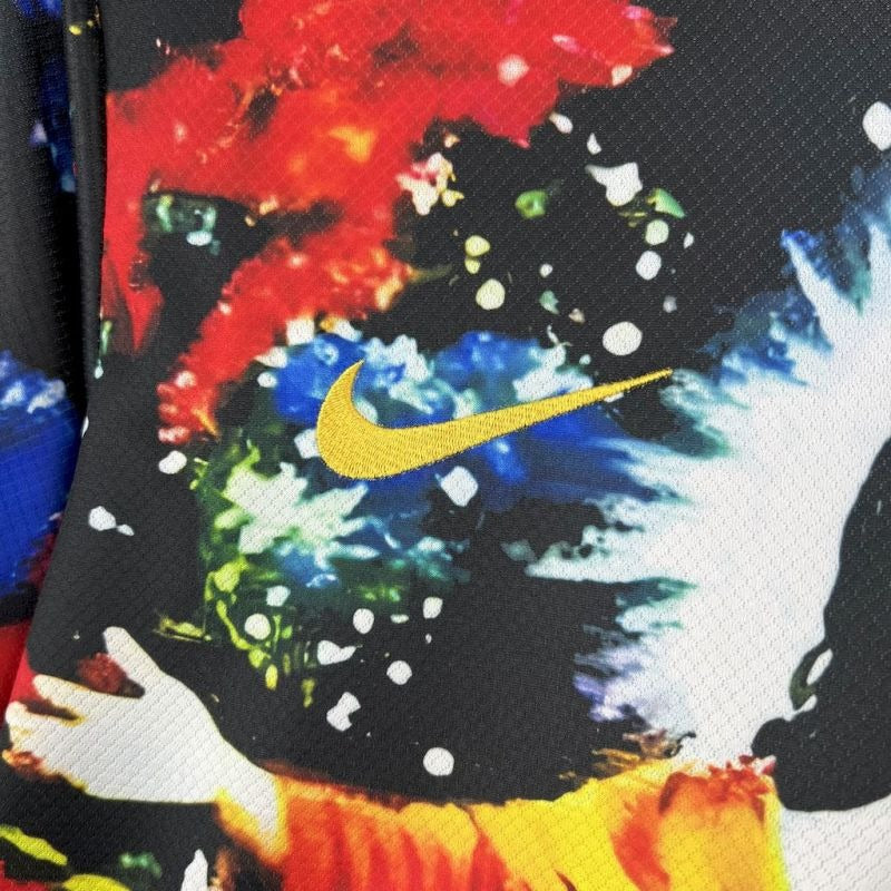 Camiseta Brasil Cristo Redentor Colores 2025/26 Versión Fan