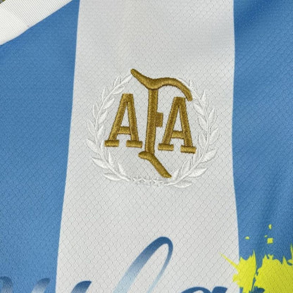 Camiseta Argentina Conmemorativa Messi 2025/26 Versión Fan