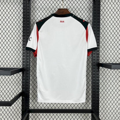 Camiseta AC Milán Blanca 2025/26 Versión Fan
