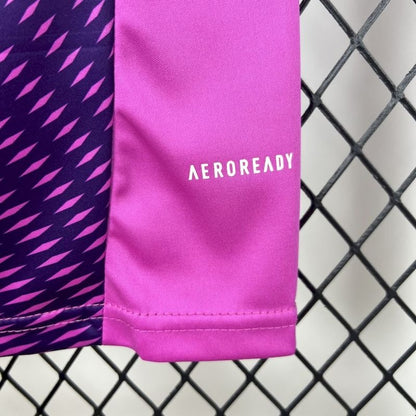 Real Madrid Kit Niños Portero Morado 2025/26