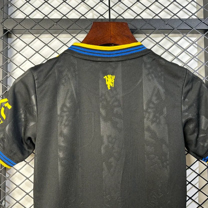 Manchester United Kit Niños Tercera 2025/26
