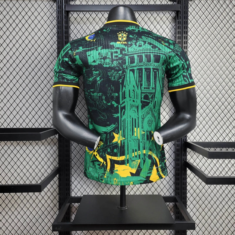 Camiseta Brasil "Edición Especial Estructura" 2024 Versión Jugador