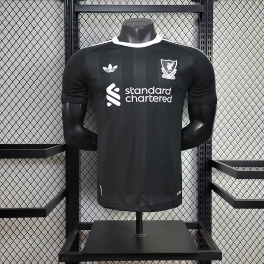 Camiseta Liverpool Portero Visita 2025/26 Versión Jugador