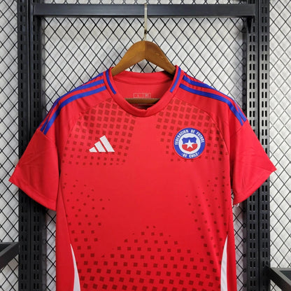 Camiseta Chile Local 2024 Versión Fan