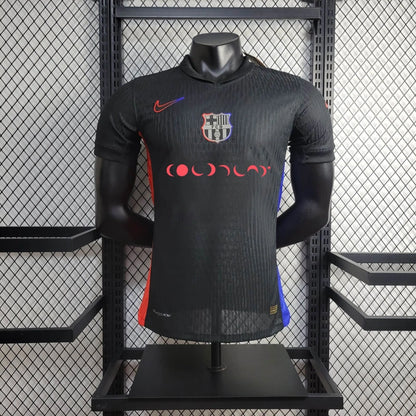Camiseta FC Barcelona Visita "Coldplay" 2024/25 Versión Jugador