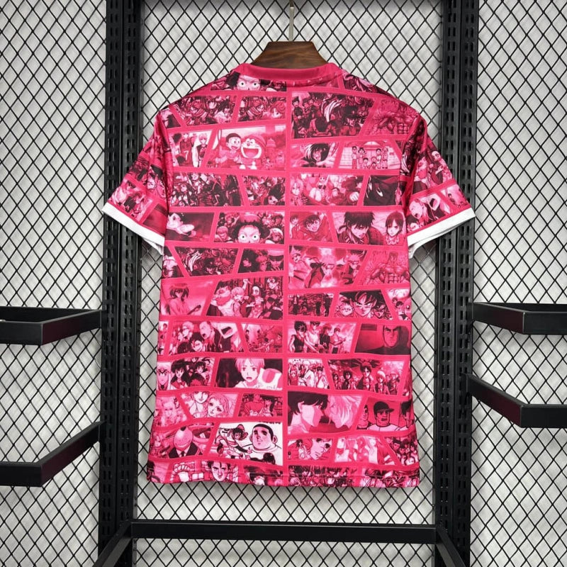 Camiseta Japón Edición Especial Pink 2024/25 Versión Fan