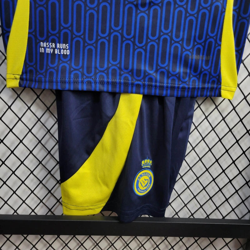 Al Nassr Kit Niños Tercera 2024/25