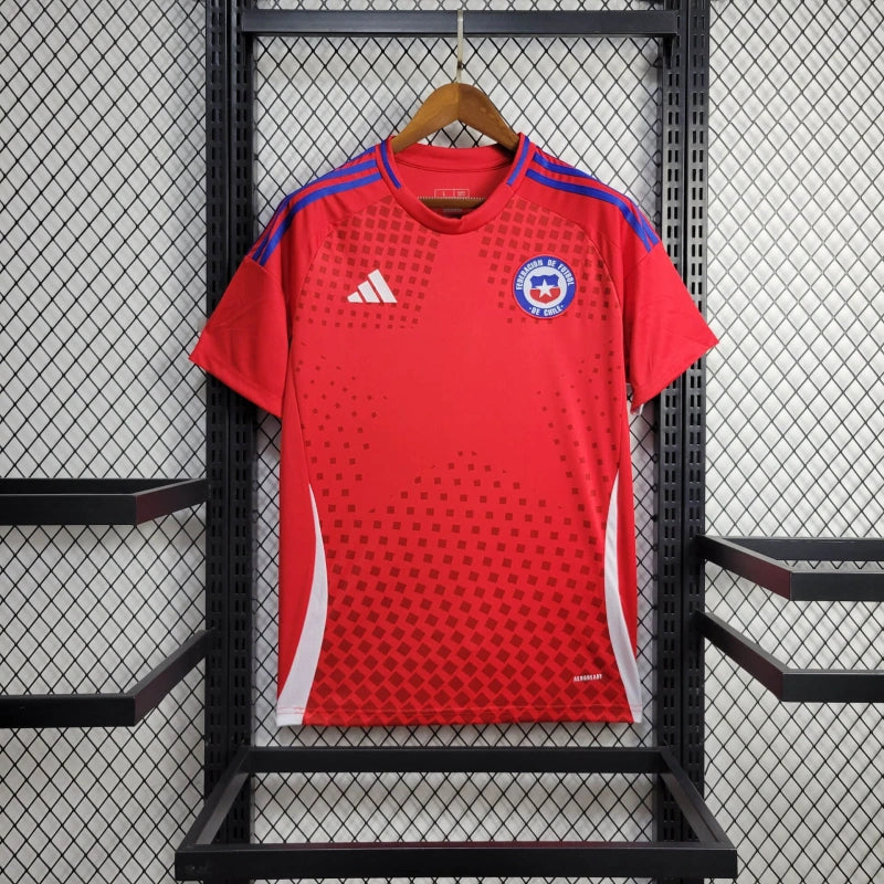 Camiseta Chile Local 2024 Versión Fan