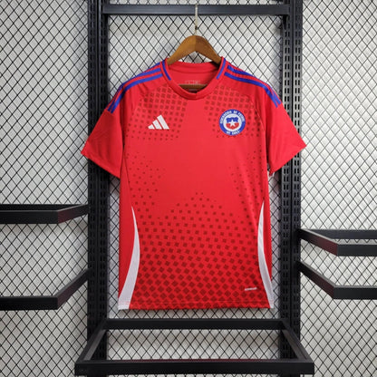 Camiseta Chile Local 2024 Versión Fan
