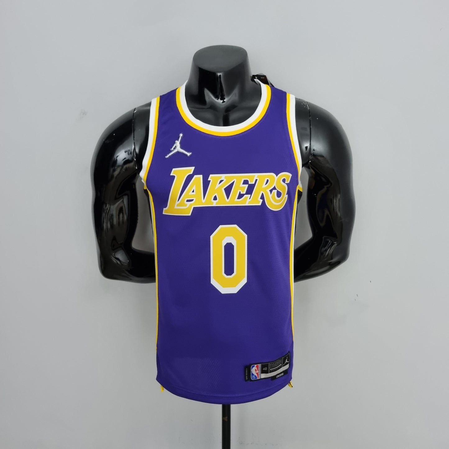 Camiseta LA Lakers Clásica Morada Jordan 2022/23 Versión Fan