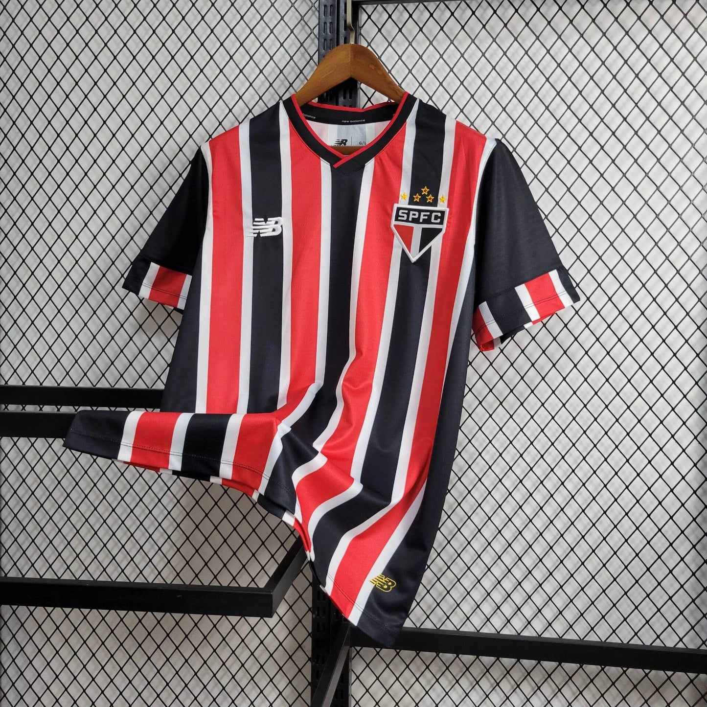 Camiseta Sao Paulo Visita 2024 Versión Fan