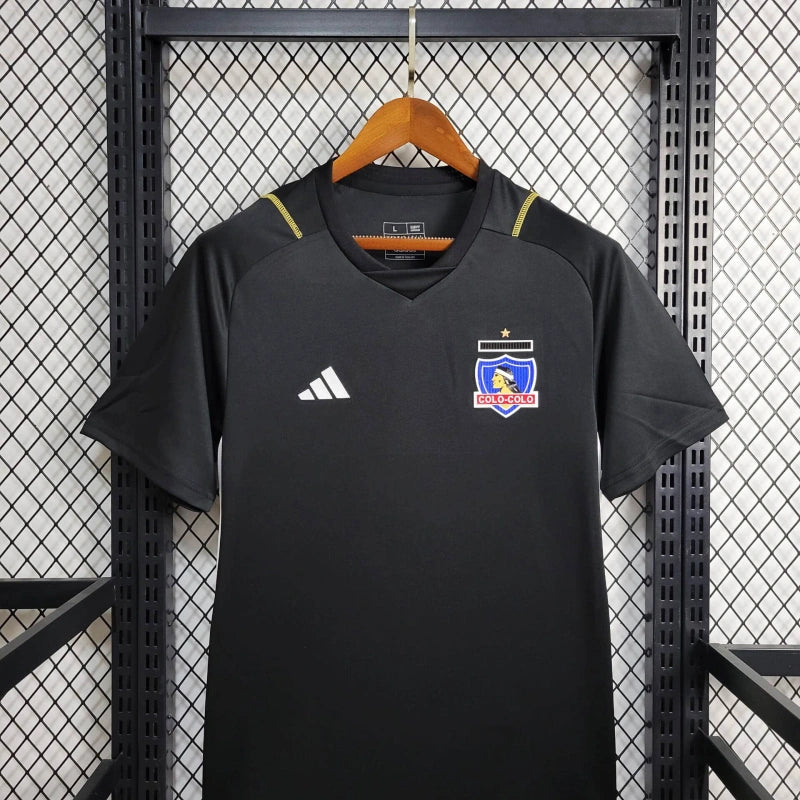 Camiseta Colo Colo Camiseta Entrenamiento 2024 Versión Fan