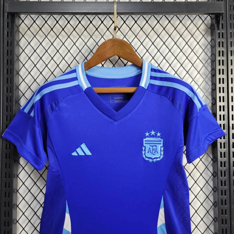 Camiseta Argentina Visita 2024 Versión Mujer
