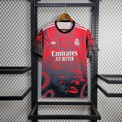 Camiseta Real Madrid "Especial Dragon Rojo" 2024/25 Versión Fan