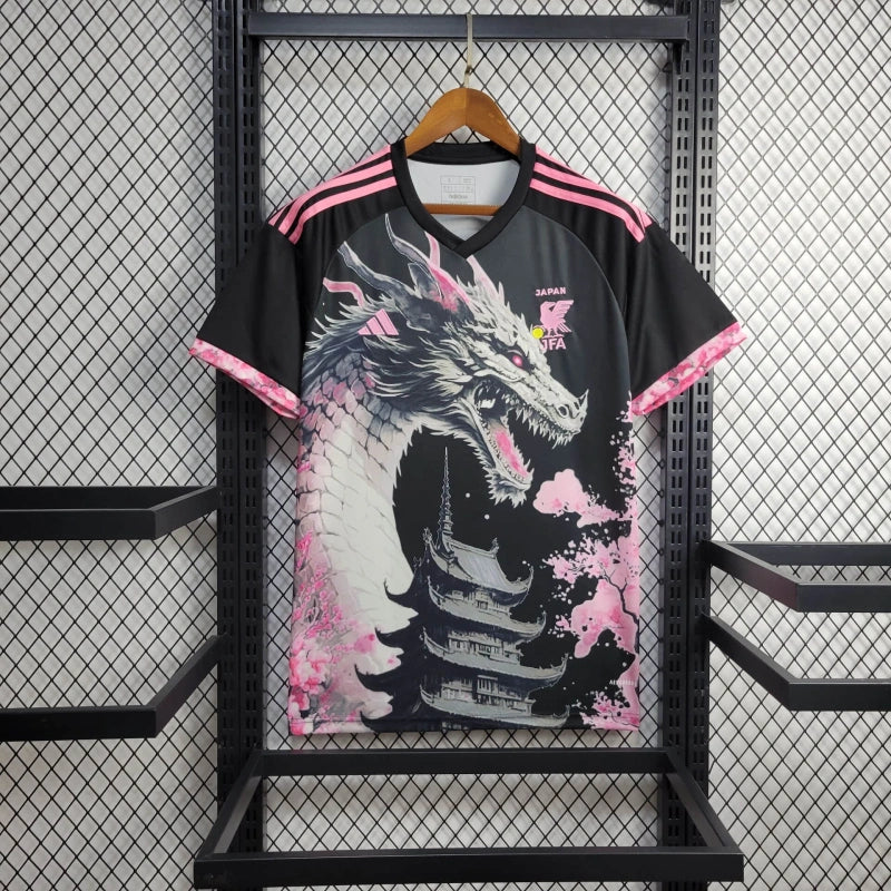 Camiseta Japón "Dragón Rosa" 2024 Versión Fan