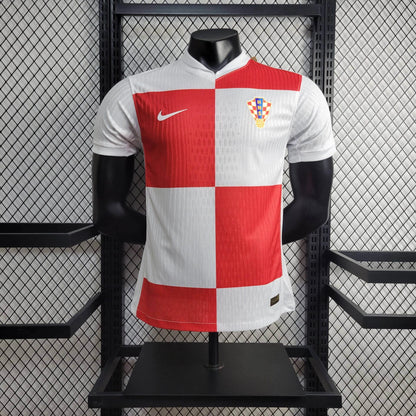 Camiseta Croacia Local 2024 Versión Jugador