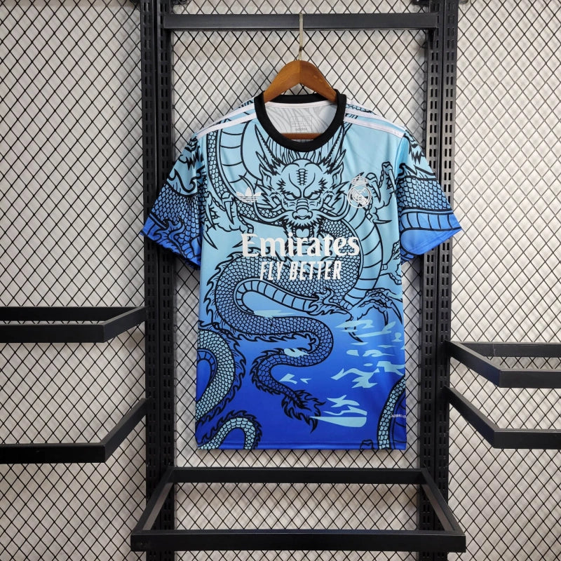 Camiseta Real Madrid "Especial Dragon Azul" 2024/25 Versión Fan