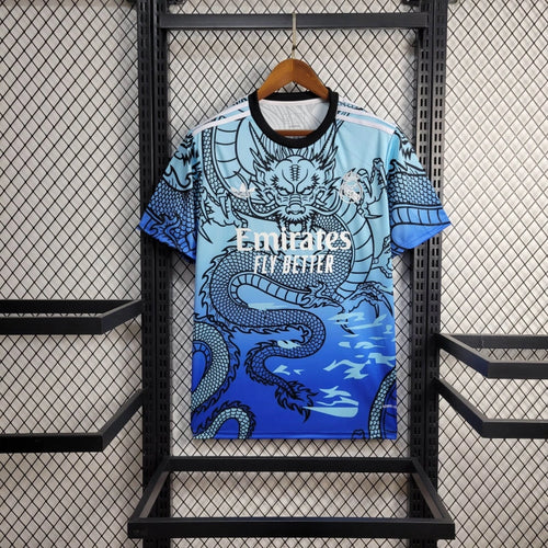 Camiseta Real Madrid "Especial Dragon Azul" 2024/25 Versión Fan