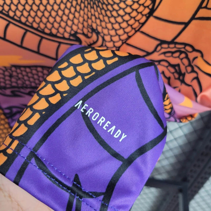 Camiseta Real Madrid "Especial Dragon Naranja" 2024/25 Versión Fan