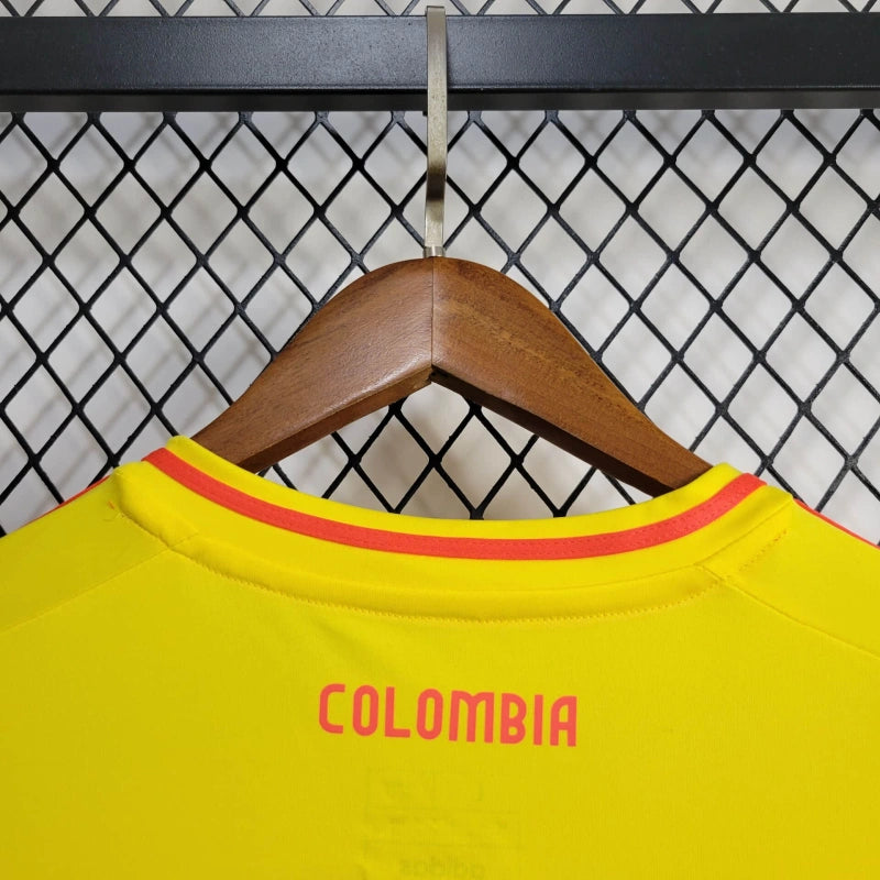 Camiseta Colombia Local 2024 Versión Fan