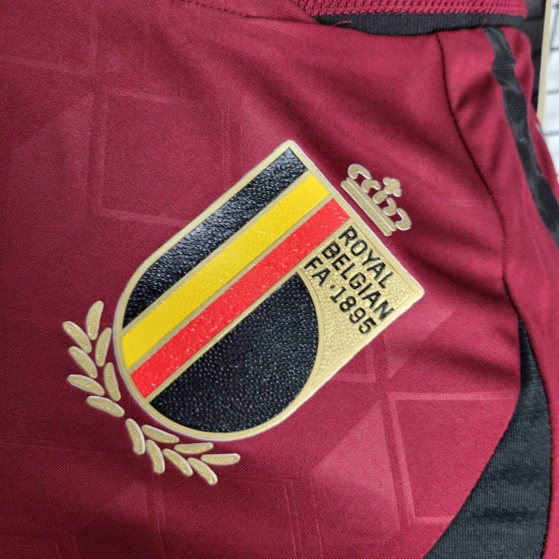 Camiseta Bélgica Local 2024 Versión Jugador