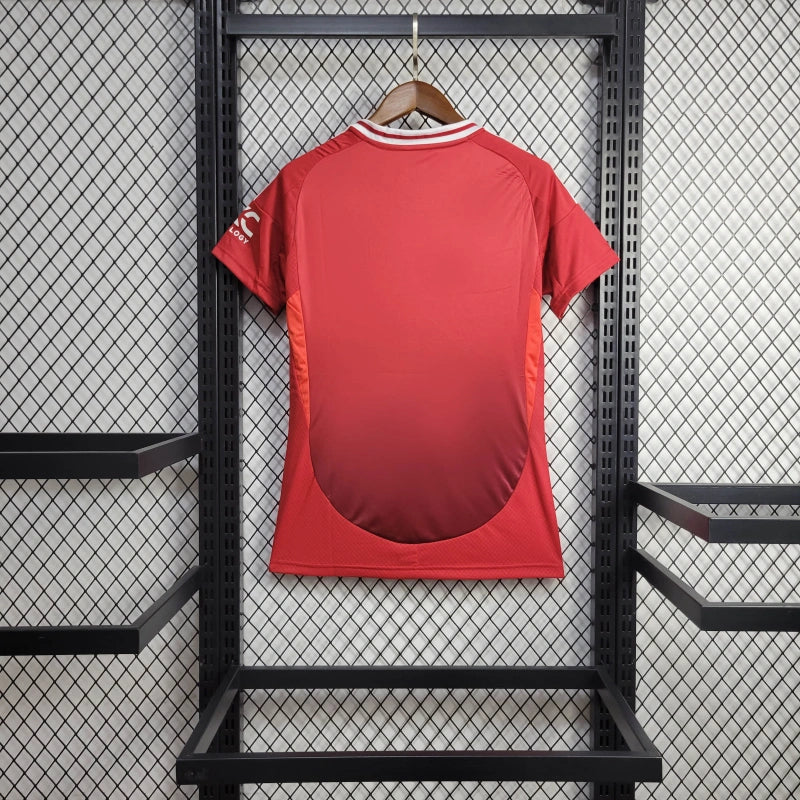 Camiseta Manchester United Local 2024/25 Versión Mujer