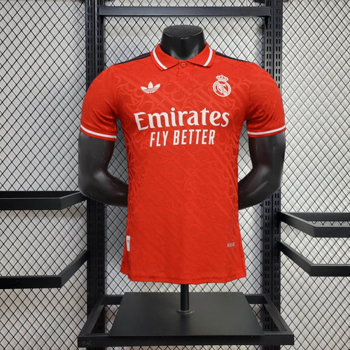 Camiseta Real Madrid "Polo Rojo" 2024/25 Versión Jugador