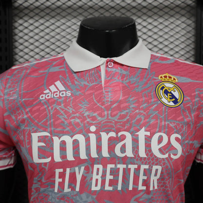 Camiseta Real Madrid 2024/25 Dragón Rosado Versión Jugador