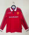 Manchester United Retro Local Manga Larga 1998/99