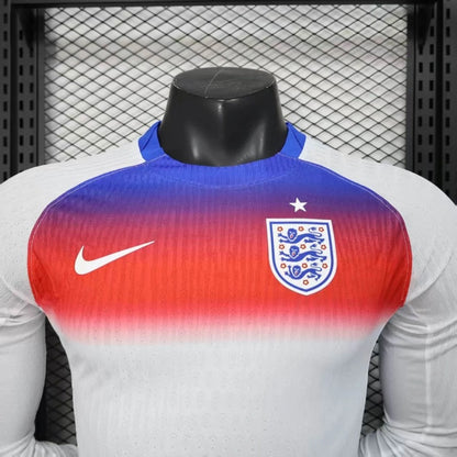 Camiseta Inglaterra Local Manga Larga 2025/26 Versión Jugador