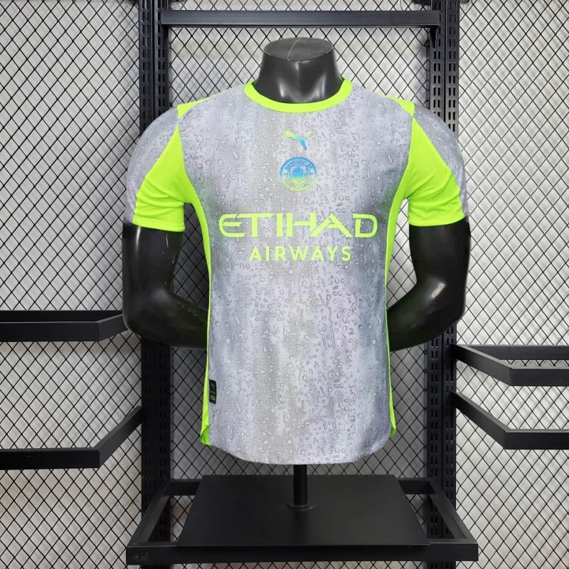 Camiseta Manchester City Segunda Visita 2025/26 Versión Jugador