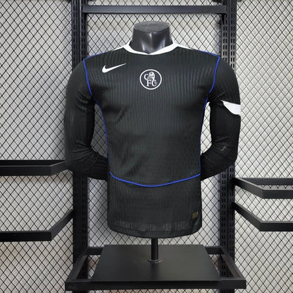 Camiseta Chelsea Tercera Manga Larga 2025/26 Versión Jugador
