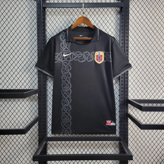 Camiseta Noruega Edición Especial Negra 2025/26 Versión Fan
