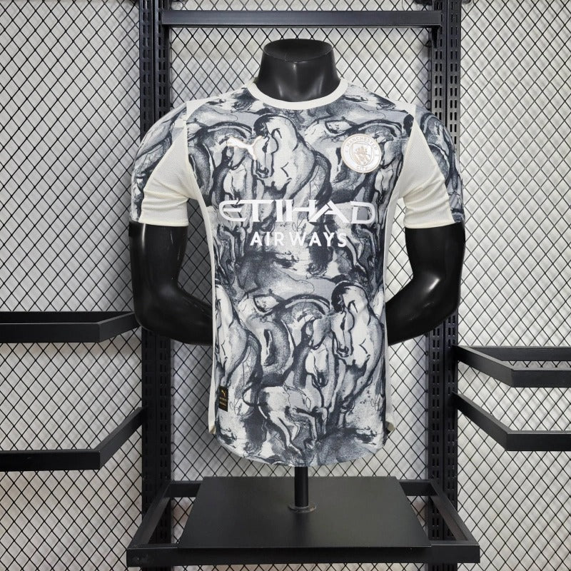 Camiseta Manchester City Edición Horse 2025/26 Versión Jugador