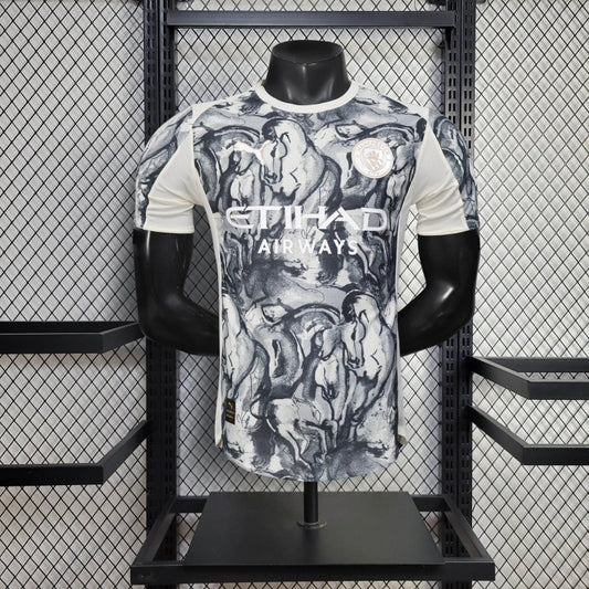 Camiseta Manchester City Edición Horse 2025/26 Versión Jugador