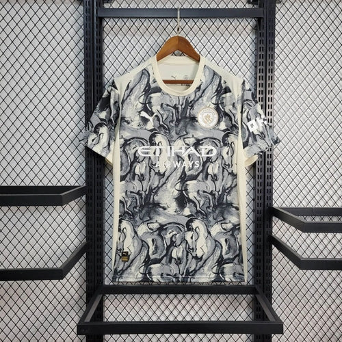 Camiseta Manchester City Edición Horse 2025/26 Versión Fan