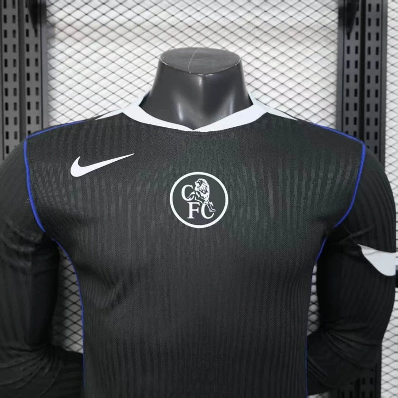Camiseta Chelsea Tercera Manga Larga 2025/26 Versión Jugador