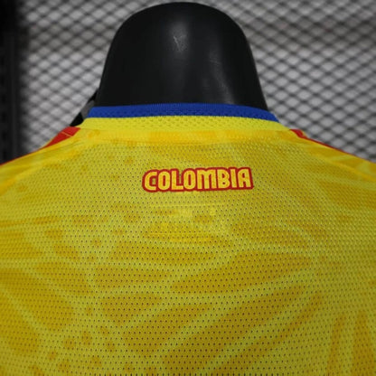 Camiseta Colombia Local Manga Larga 2025/26 Versión Jugador